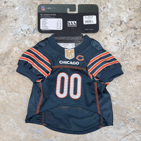 NFL Official Team Pet Wear Chicago Bears Dog Mesh Jersey Size Small - Picture 2 of 4